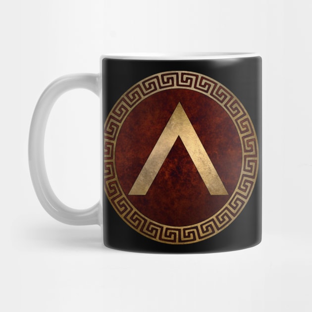 Lacedaemonian Lambda Ancient Spartan Shield by AgemaApparel